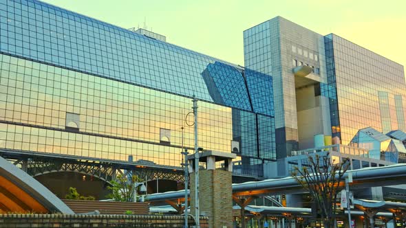 Kyoto Station in Japan