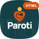 Paroti - Non Profit Charity HTML Template - ThemeForest Item for Sale