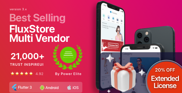Fluxstore Multi Vendor - Flutter E-commerce Full App