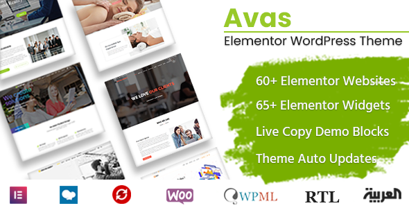 “Experience Seamless Customization with Avas – Your Ultimate Elementor WordPress Theme”