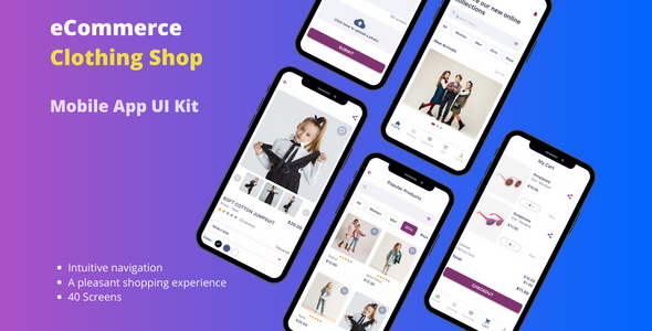 eCommerce App UI Kit - Flutter version