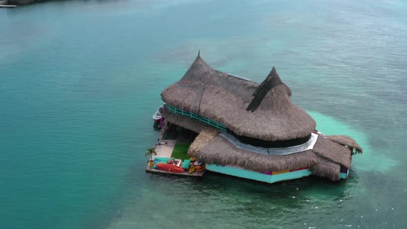 Casa En El Agua, House on Water in San Bernardo Islands, on Colombia's Caribbean Coast