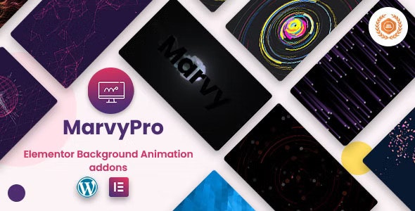 MarvyPro - Animaciones de fondo para Elementor