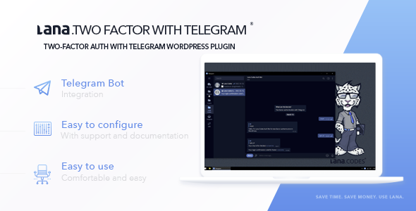 Lana Two Factor with Telegram for WordPress