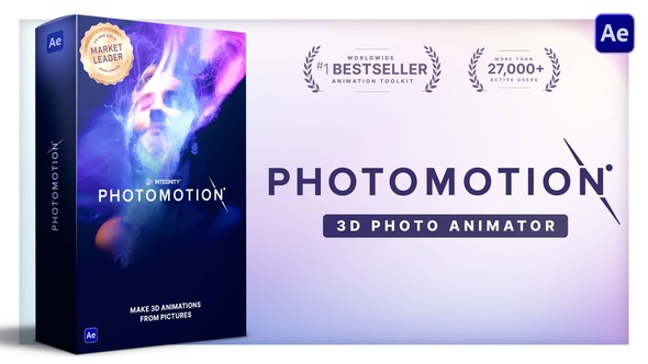 Photomotion ® - 3D Photo Animator (6 in 1)