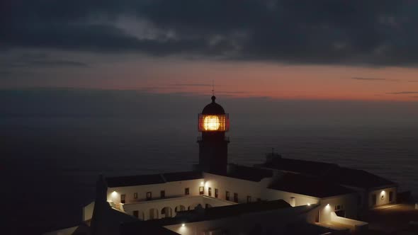 Ponta Da Piedade Lighthouse in Lagos Algarve Portugal