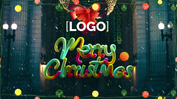 Christmas Logo intro