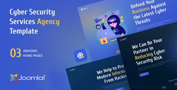 Cycure - Cyber Security Services Joomla 5 Template