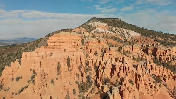 Red Desert Stone at the Entrance to Bryce Canyon National Park