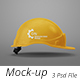 Construction Helmet Mockup - GraphicRiver Item for Sale