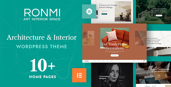 Ronmi - Architecture and Interior Design WordPress Theme