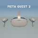 Oculus Quest 2 ( VR Headset with controllers ) - 3DOcean Item for Sale