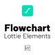 Flowchart Lottie Elements - VideoHive Item for Sale