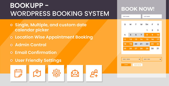 BookUpp - WordPress Booking System