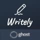 Writely - A Modern and Customizable Publication Theme for Ghost - ThemeForest Item for Sale