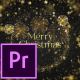 Golden Christmas Intro - Premiere Pro - VideoHive Item for Sale