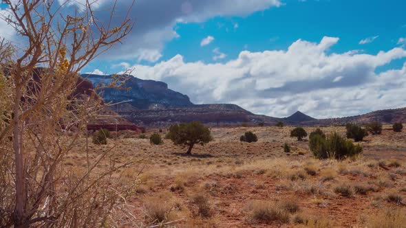 Desert Clouds Time Lapse