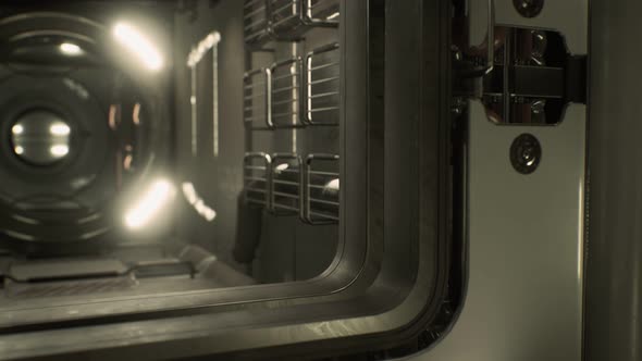 Dark Space Ship Futuristic Interior alt