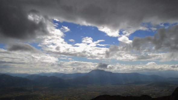 Cloudy Sky Landscape