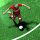 Football Player Kicking Ball Towards Camera - VideoHive Item for Sale