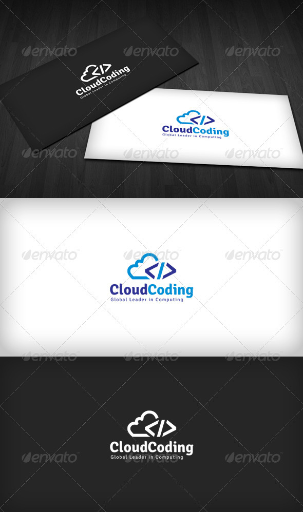 Cloud Coding Logo
