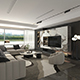 Modern Living Room Scene 2 - 3DOcean Item for Sale
