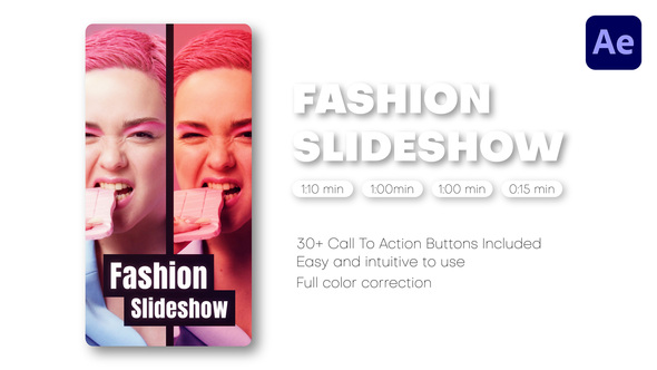 Fashion Slideshow - Instagram Reels, TikTok Post, Short Stories