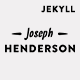 Henderson - vCard & Personal Portfolio Jekyll Theme - ThemeForest Item for Sale