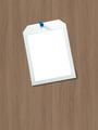 Instant frames hang on wall with colored pins - PhotoDune Item for Sale