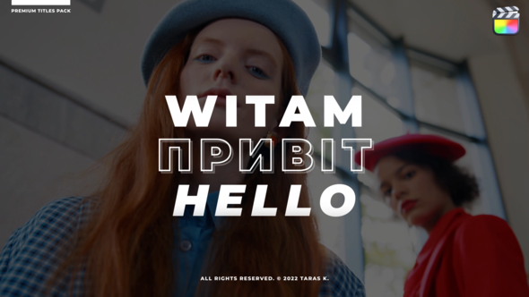 Bold Text Titles \ FCPX