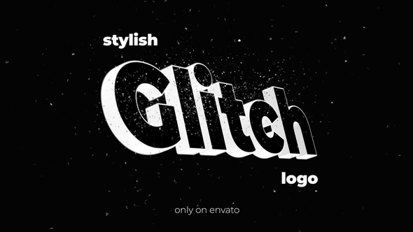 Stylish Glitch Logo alt