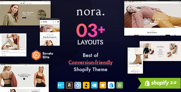 Nora – Boutique Shopify 2.0 Multi-purpose Responsive Theme