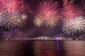 Fireworks in Abu Dhabi celebrating public holiday - PhotoDune Item for Sale