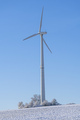 Wind Turbine in a Winter Landscape - PhotoDune Item for Sale