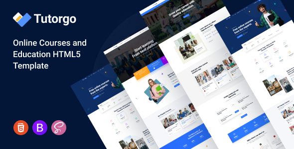 Tutorgo - Online Learning and Education HTML Template