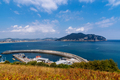 Aerial cityscape of the town of Laredo in Cantabria - PhotoDune Item for Sale