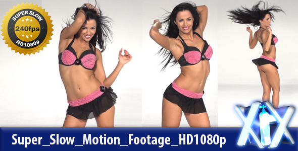 Dancer Super Slow Motion 240fps