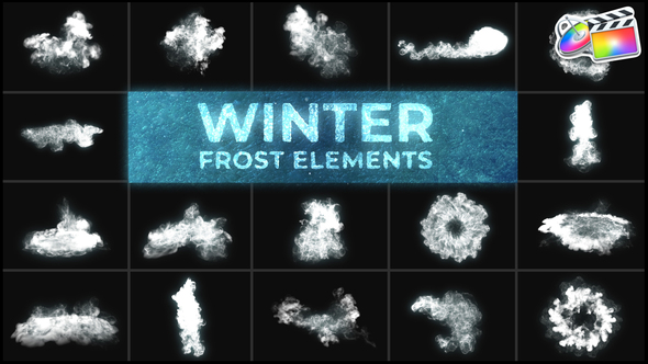 Winter Frost Elements for FCPX alt