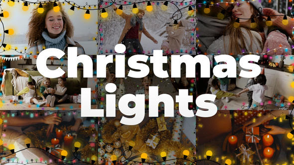 Christmas Lights - Garland Overlays | Final Cut Pro alt