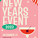 New Year Event Flyer - GraphicRiver Item for Sale