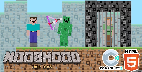 NoobHood - HTML5 Game - Construct 3