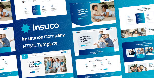 Insuco - Insurance Company HTML Template