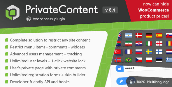 PrivateContent - Multilevel Content Plugin