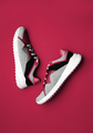 One Pair of sport shoes. New 2023 trending PANTONE 18-1750 Viva Magenta colour - PhotoDune Item for Sale