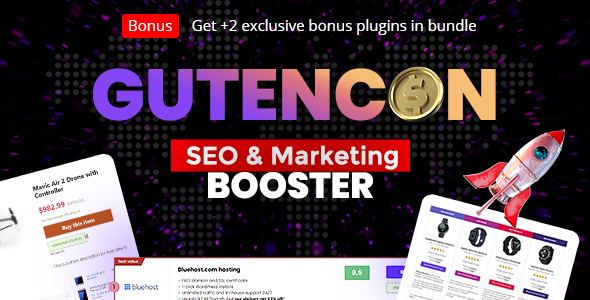 Boost Your Marketing and SEO Efforts with Gutencon: The Ultimate Listing Tables and Review Builder for Gutenberg!