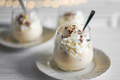 Sweet homemade dessert with whipped cream, chocolate and mascarpone. - PhotoDune Item for Sale