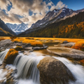 Mountain waterfall - PhotoDune Item for Sale