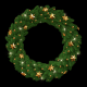Christmas Wreath Stars - VideoHive Item for Sale