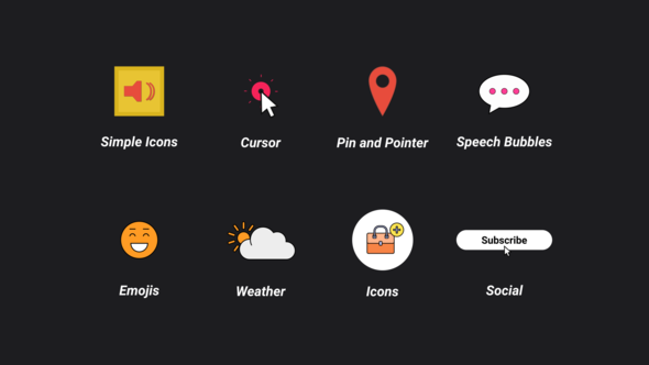 Icons and Elements alt