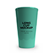 Long Plastic Cup Mockup Template Set - GraphicRiver Item for Sale